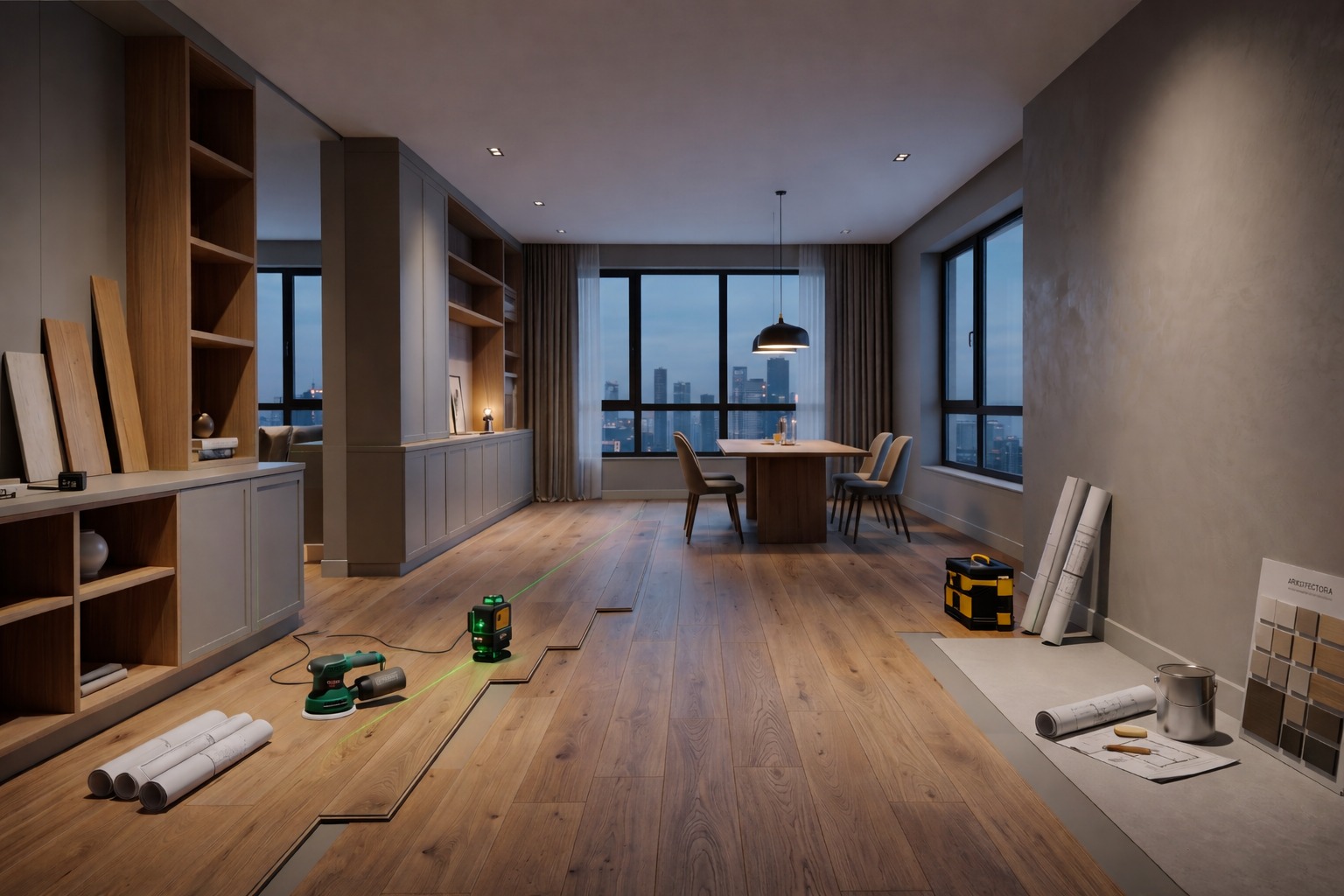 Projeto técnico de reforma em apartamento